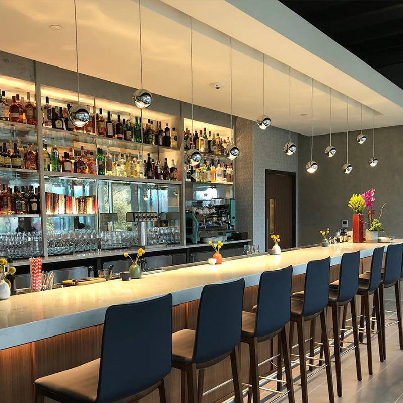 Valentina Design Moderne LED Luminaires Suspensions Or/Argent Chambre/Salon - Neutralighting
