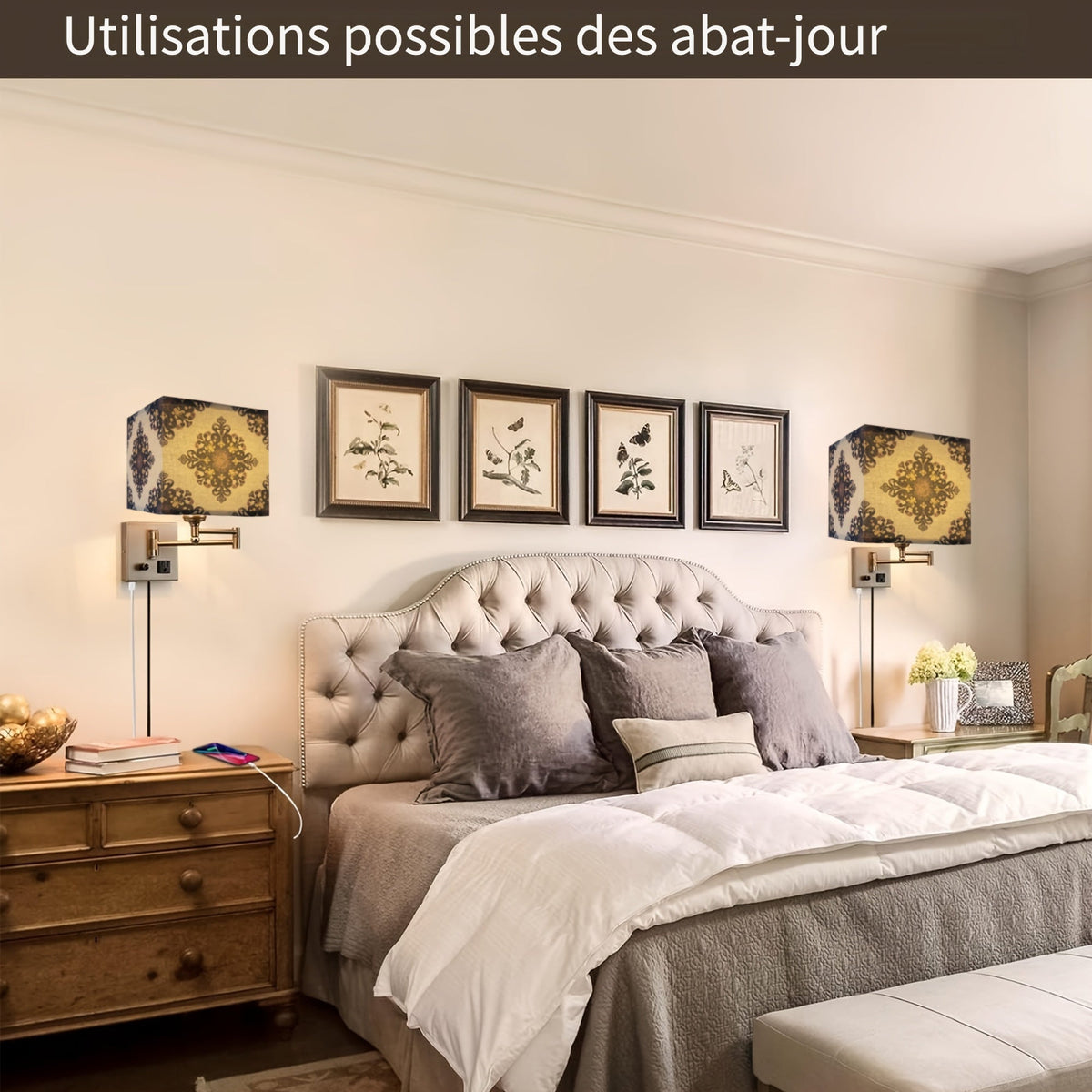 Abat-jour Alice Rose – vue 12