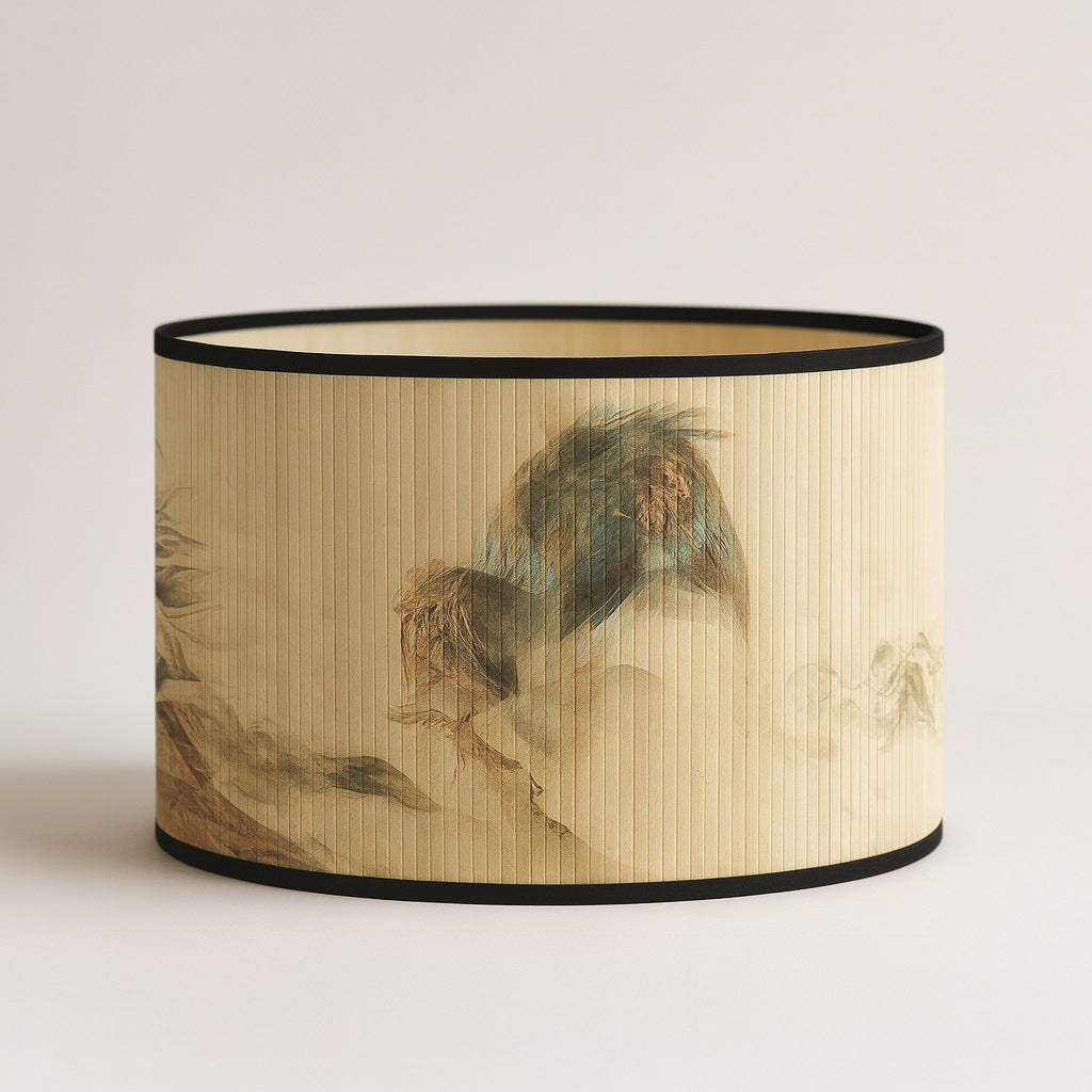 Abat-jour Tambour en bambou - Ether