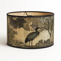 Abat-jour Tambour style bambou - Herons