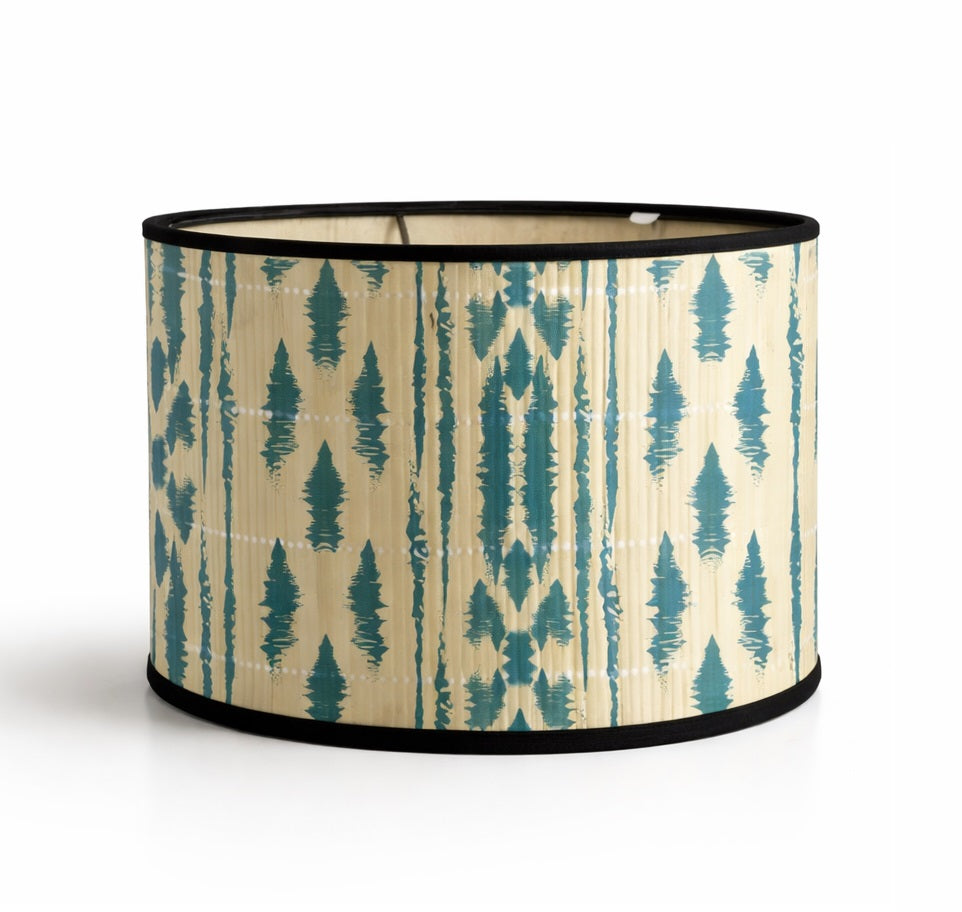 Abat-jour Tambour en bambou - Cascade