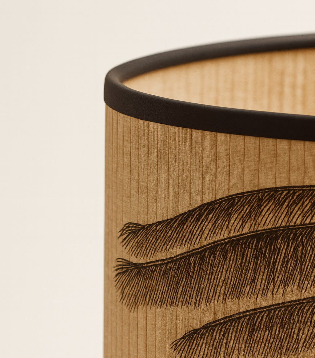 Abat-jour Tambour style bambou - Monkey
