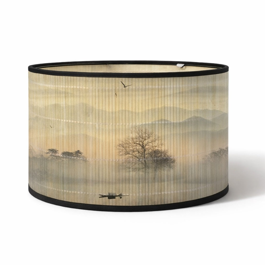 Abat-jour Tambour en bambou - Shade