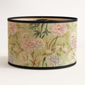Abat-jour Tambour en bambou - Sweet flowers