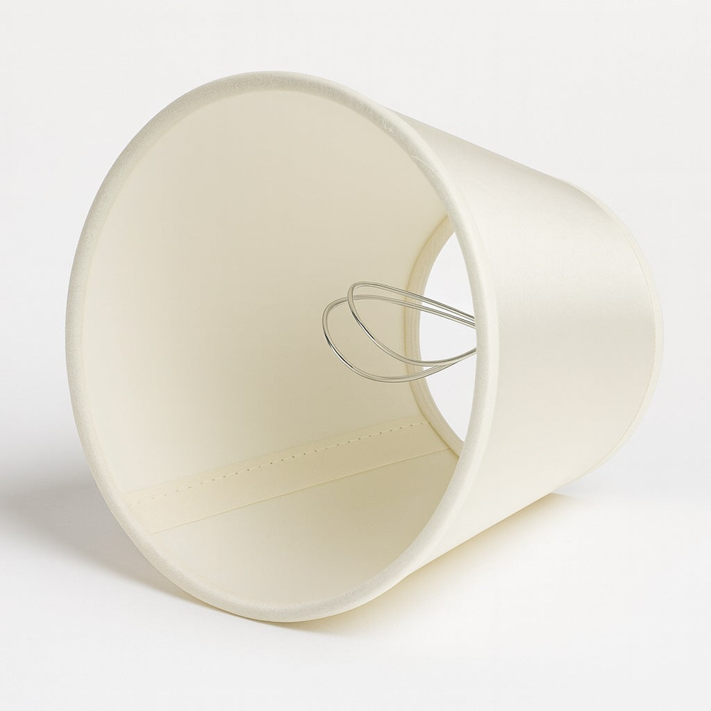 Abat-jour Conique en tissu (2Pcs) - Crème
