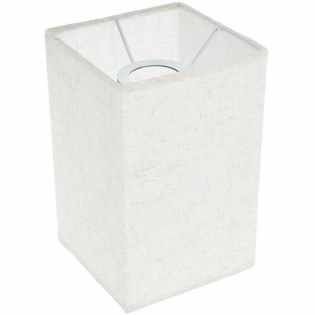 Abat-jour pour lampe de chevet carré en tissu – Clairance