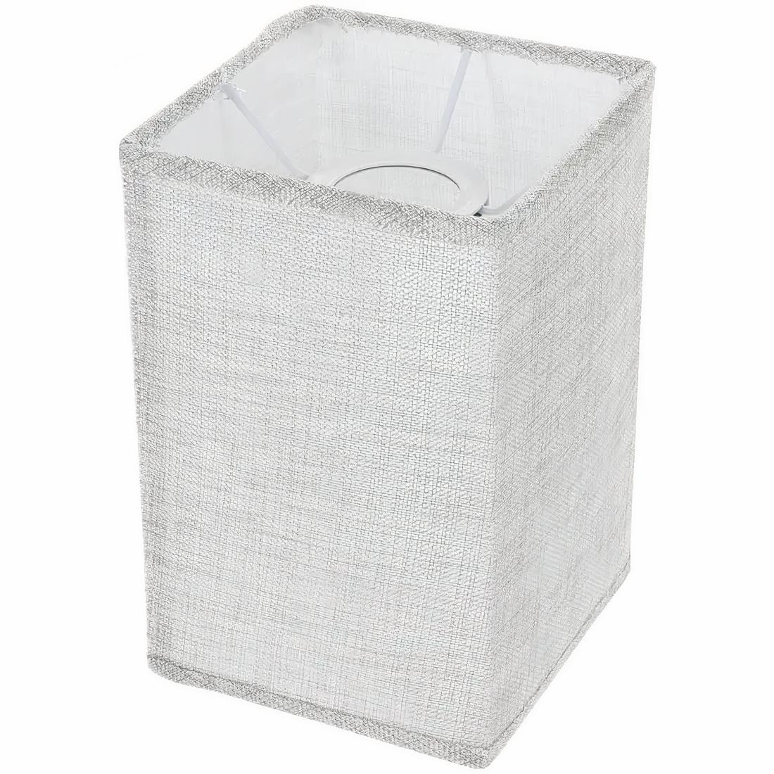 Abat-jour pour lampe de chevet carré en tissu – Clairance