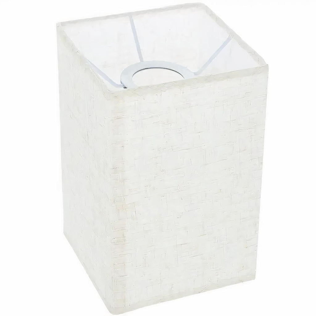 Abat-jour pour lampe de chevet carré en tissu – Clairance