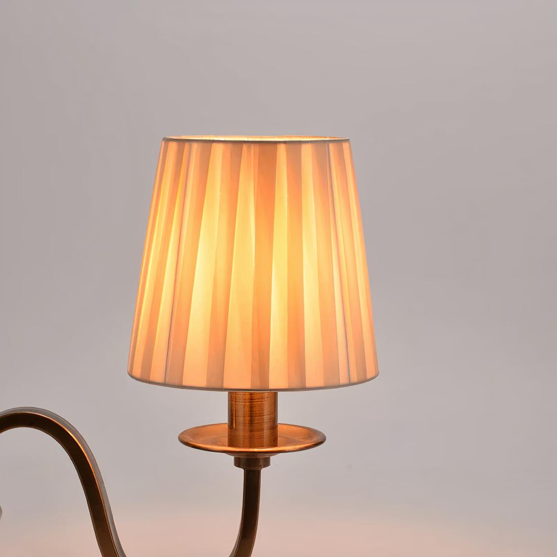 Abat-jour pour lampe de chevet créatif en tissu – Dorliane