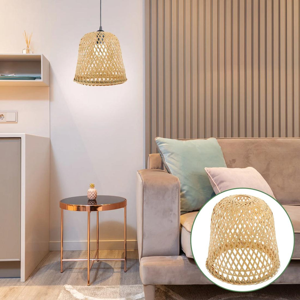 Abat-jour pour lampe de chevet en bambou – Bellerive