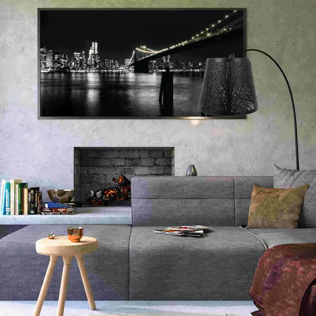 Abat-jour pour lampe de chevet en métal – Florance