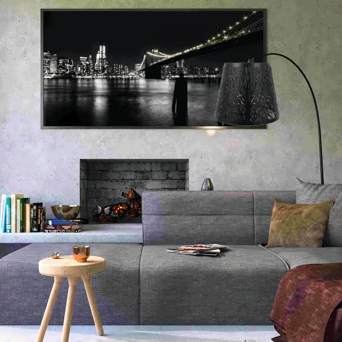 Abat-jour pour lampe de chevet en métal – Florance