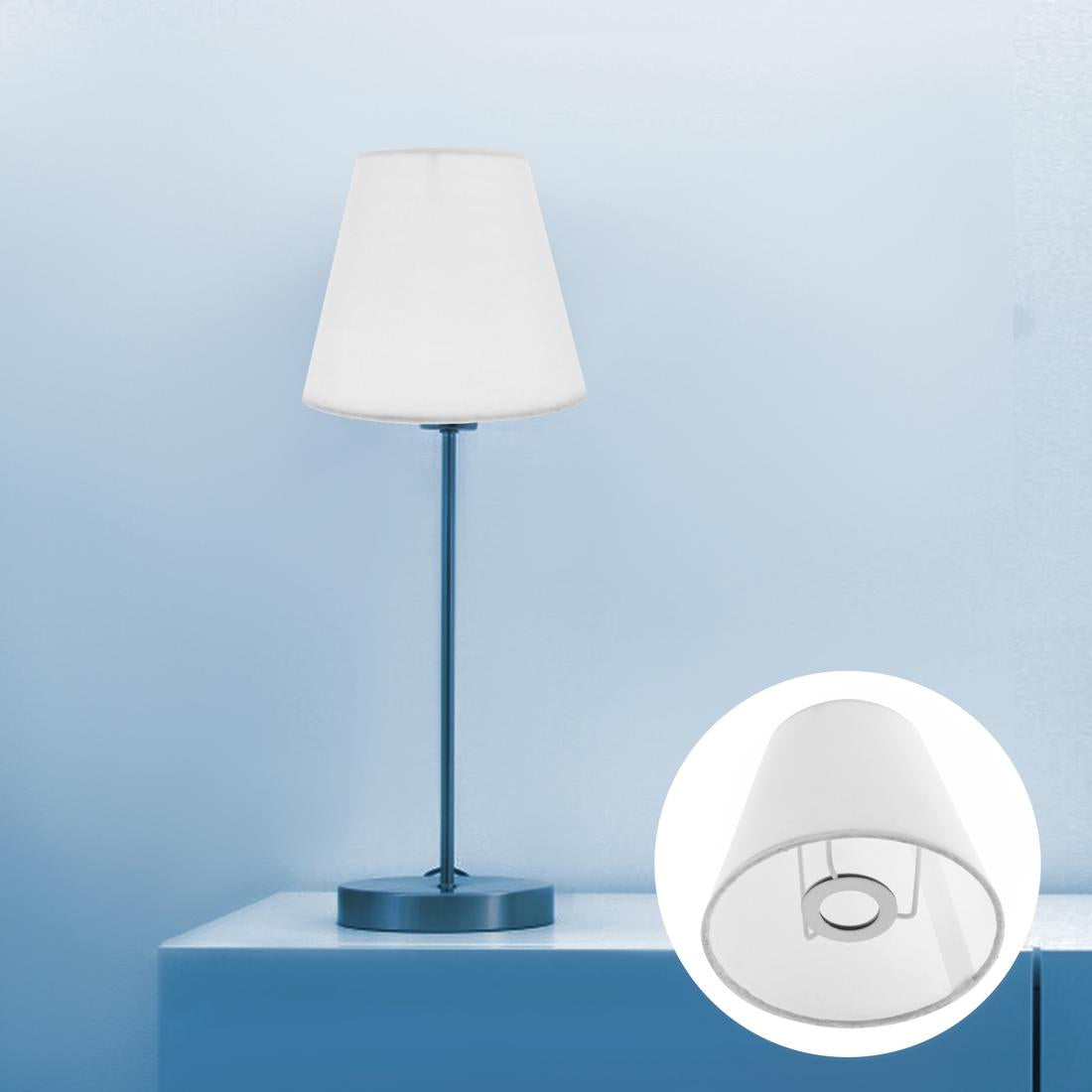 Abat-jour pour lampe de chevet en tissu – Liorane