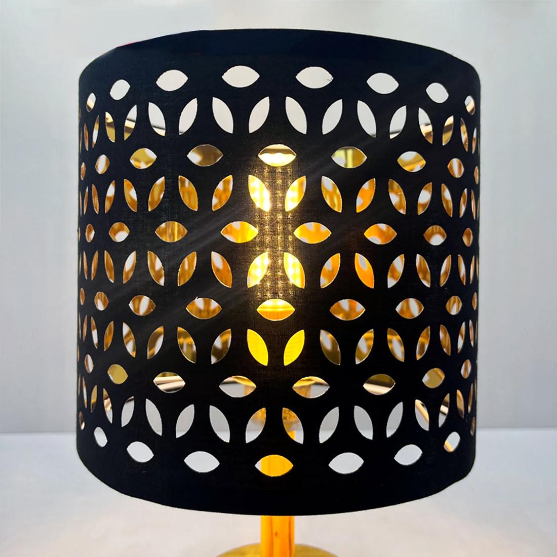 Abat-jour pour lampe de chevet moderne en tissu – Galbrune