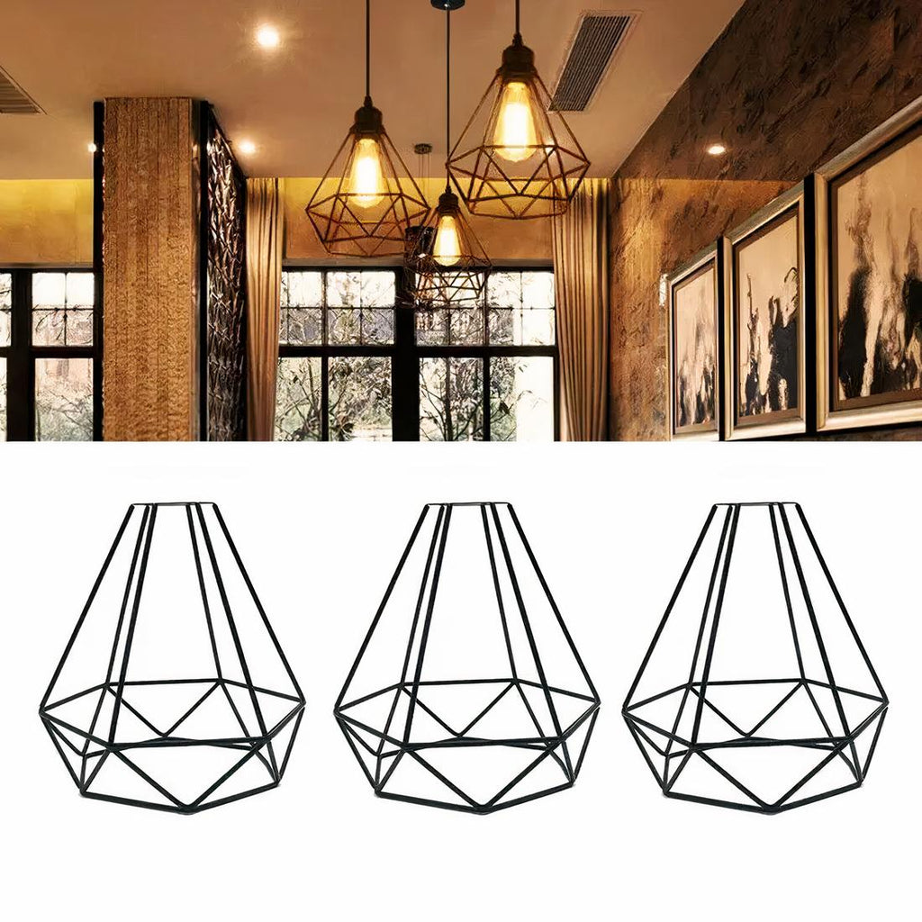 Abat-jour pour lampe de chevet noir en métal – Héloane