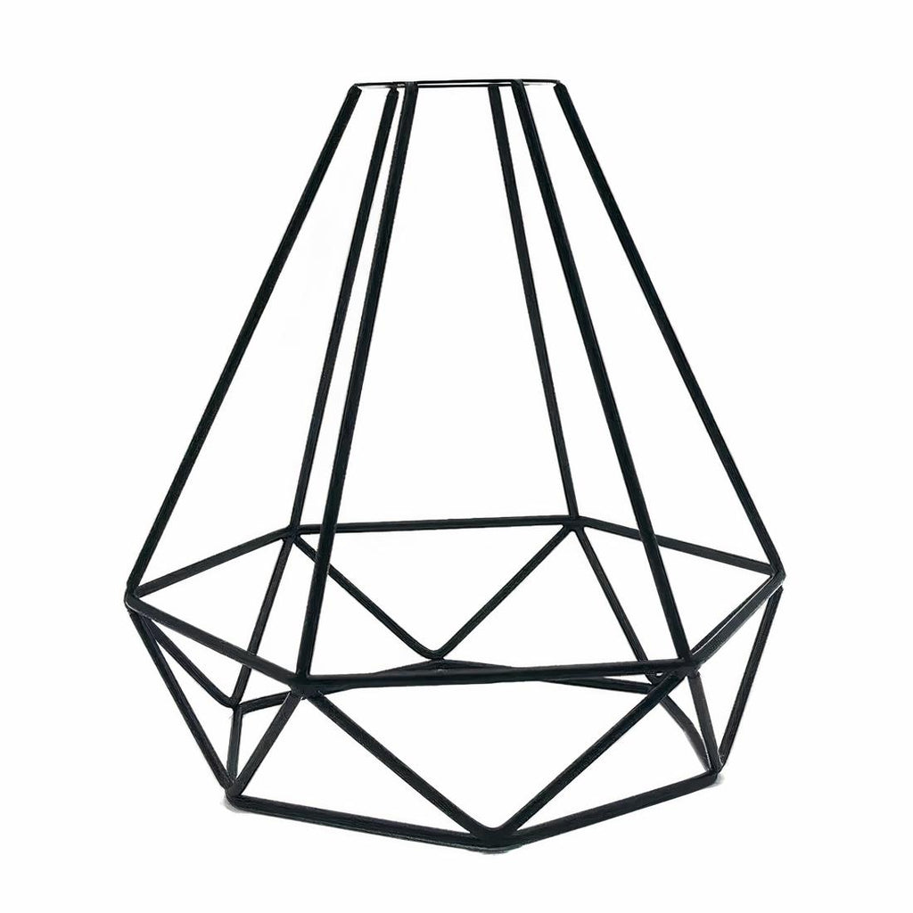 Abat-jour pour lampe de chevet noir en métal – Héloane