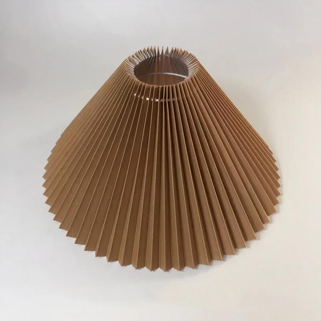 Abat-jour pour lampe de chevet plissé – Jolivelle