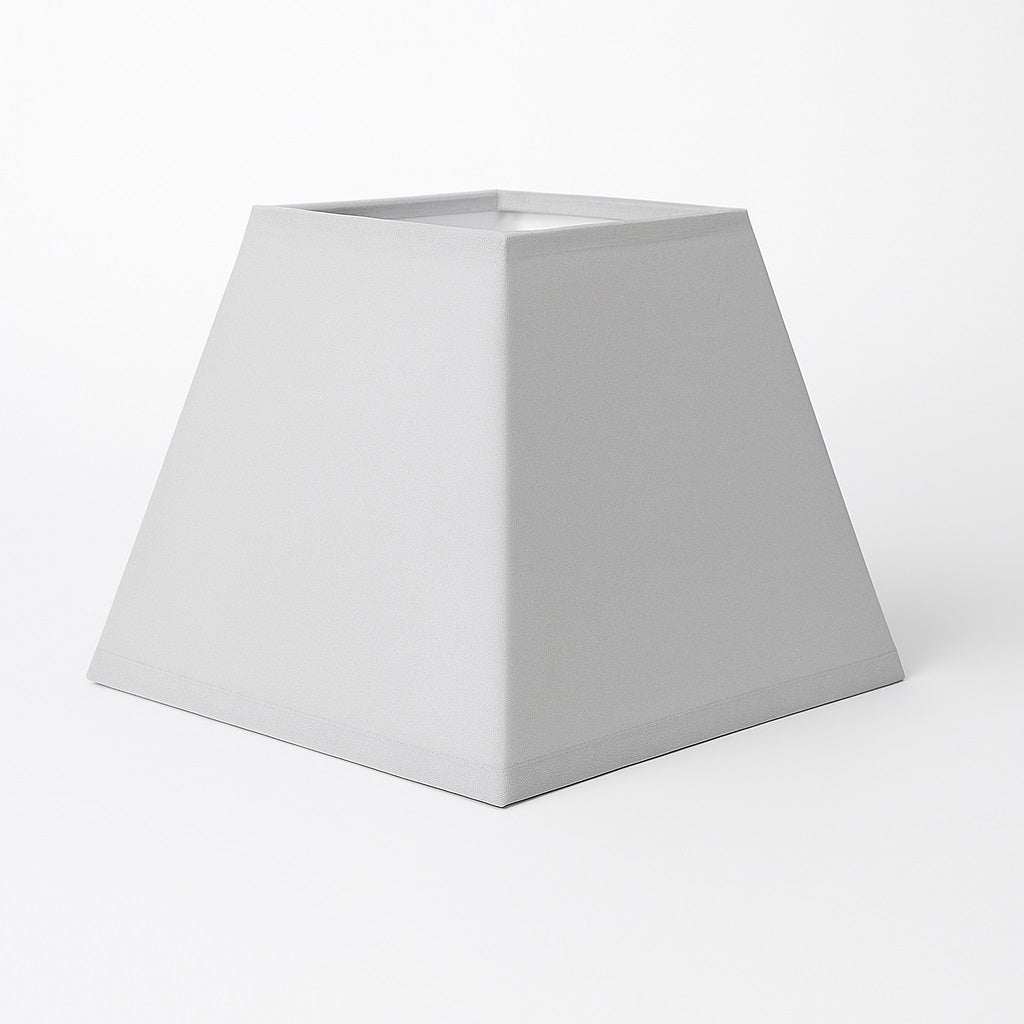 Abat-jour Pyramide en lin - Gris