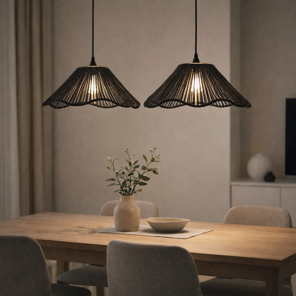 Abat-jour Suspension style Japandi - Ombra