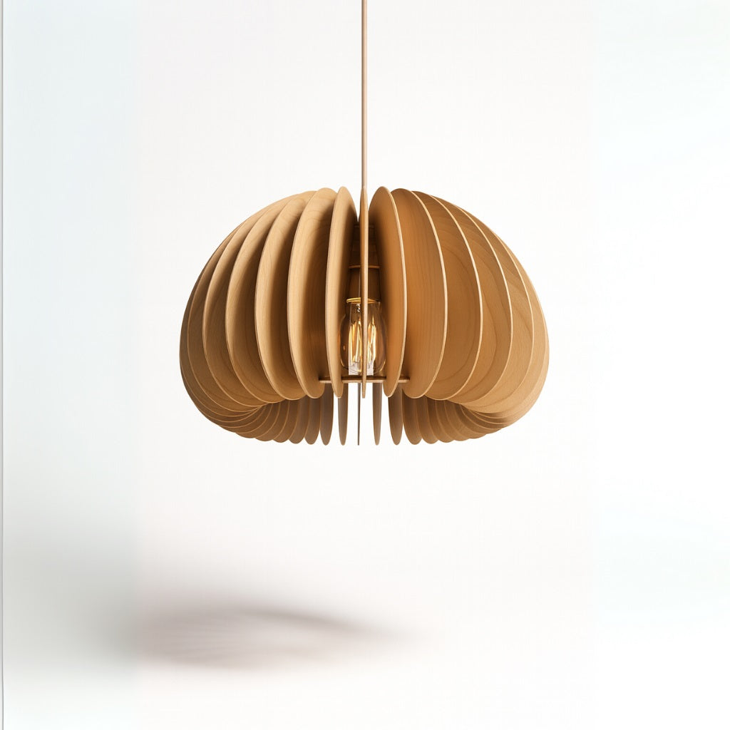 Abat-jour Suspension en bois - Vera