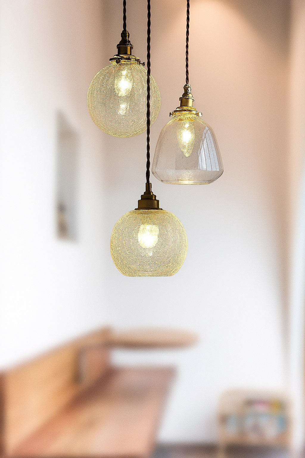 Abat-jour Suspension en verre  - Bullina