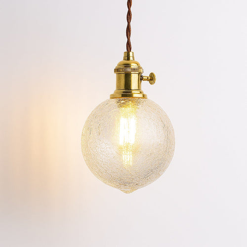 Abat-jour Suspension en verre  - Craquelin