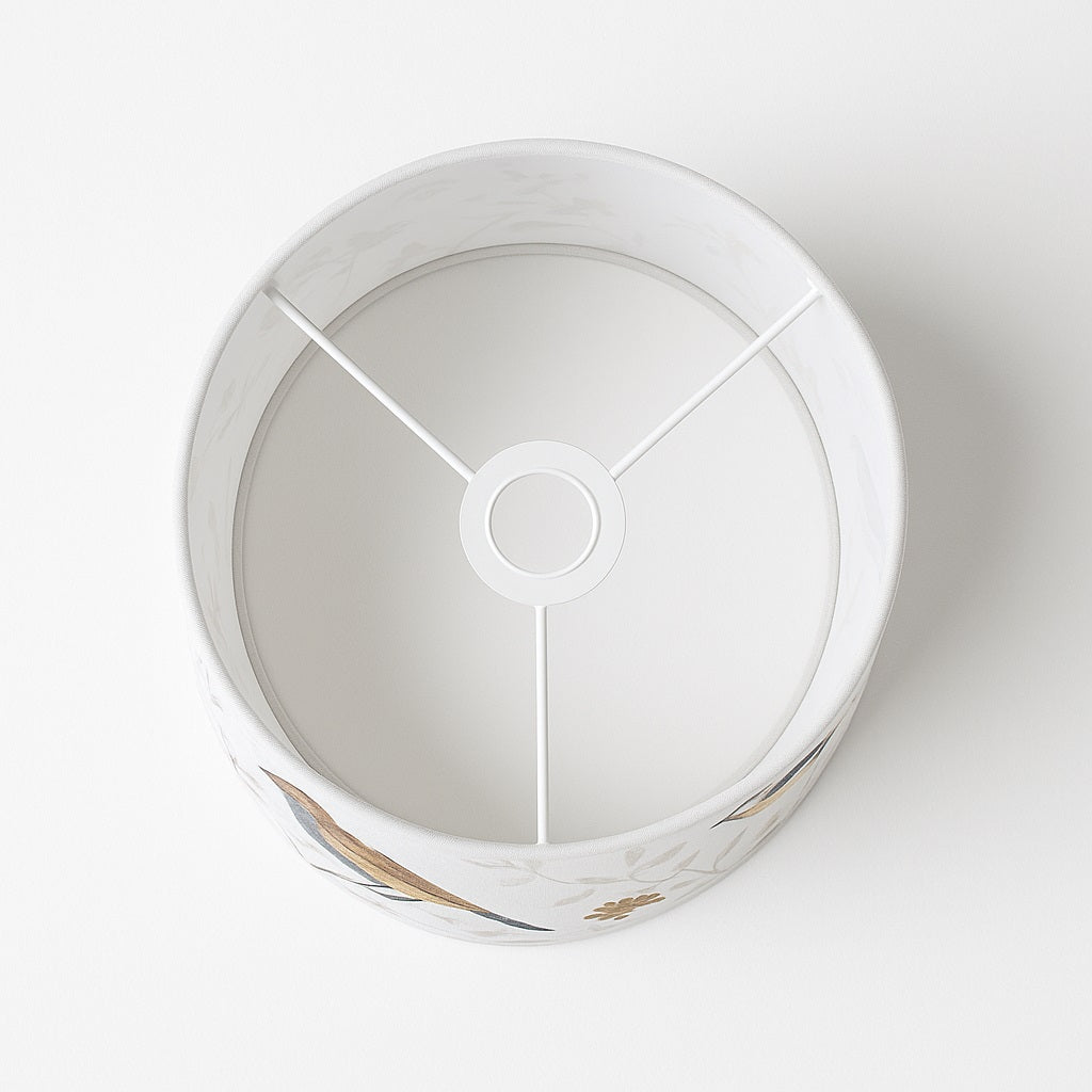 Abat-jour Tambour en tissu - Aubeline