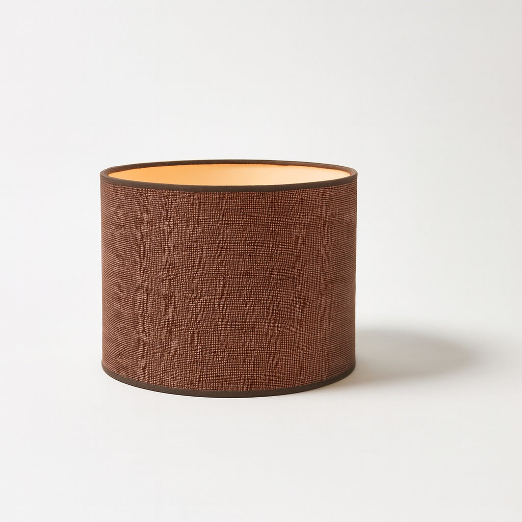 Abat-jour Tambour en tissu - Aurelia