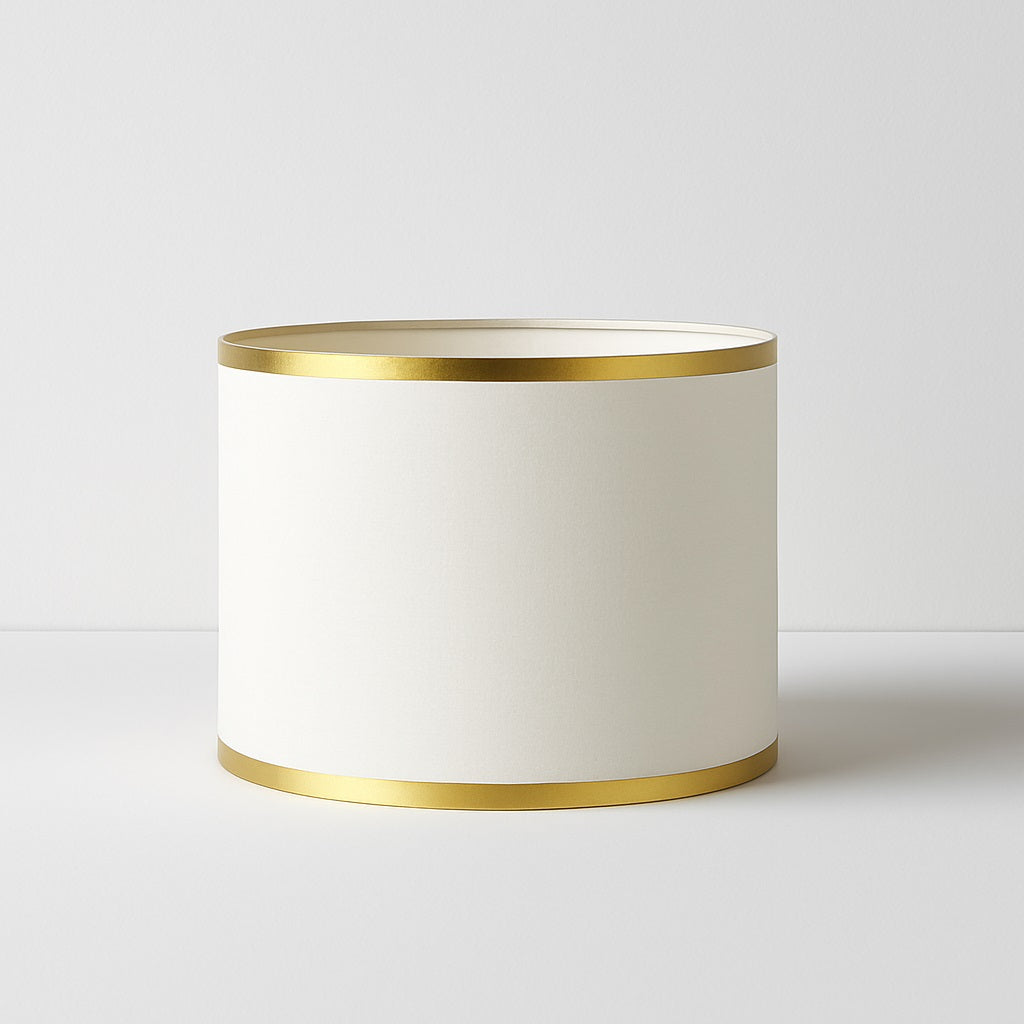 Abat-jour Tambour en tissu - Aurelia