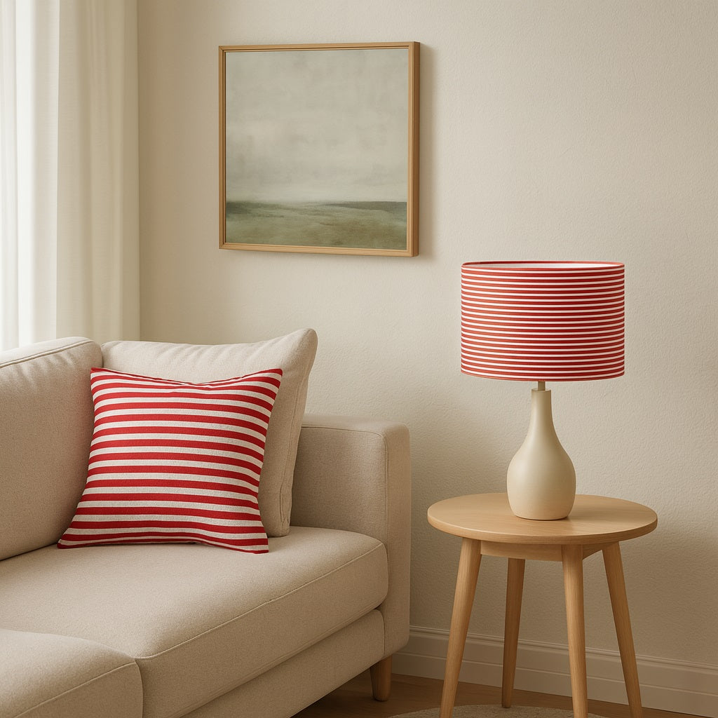 Abat-jour Tambour en tissu - Rayline