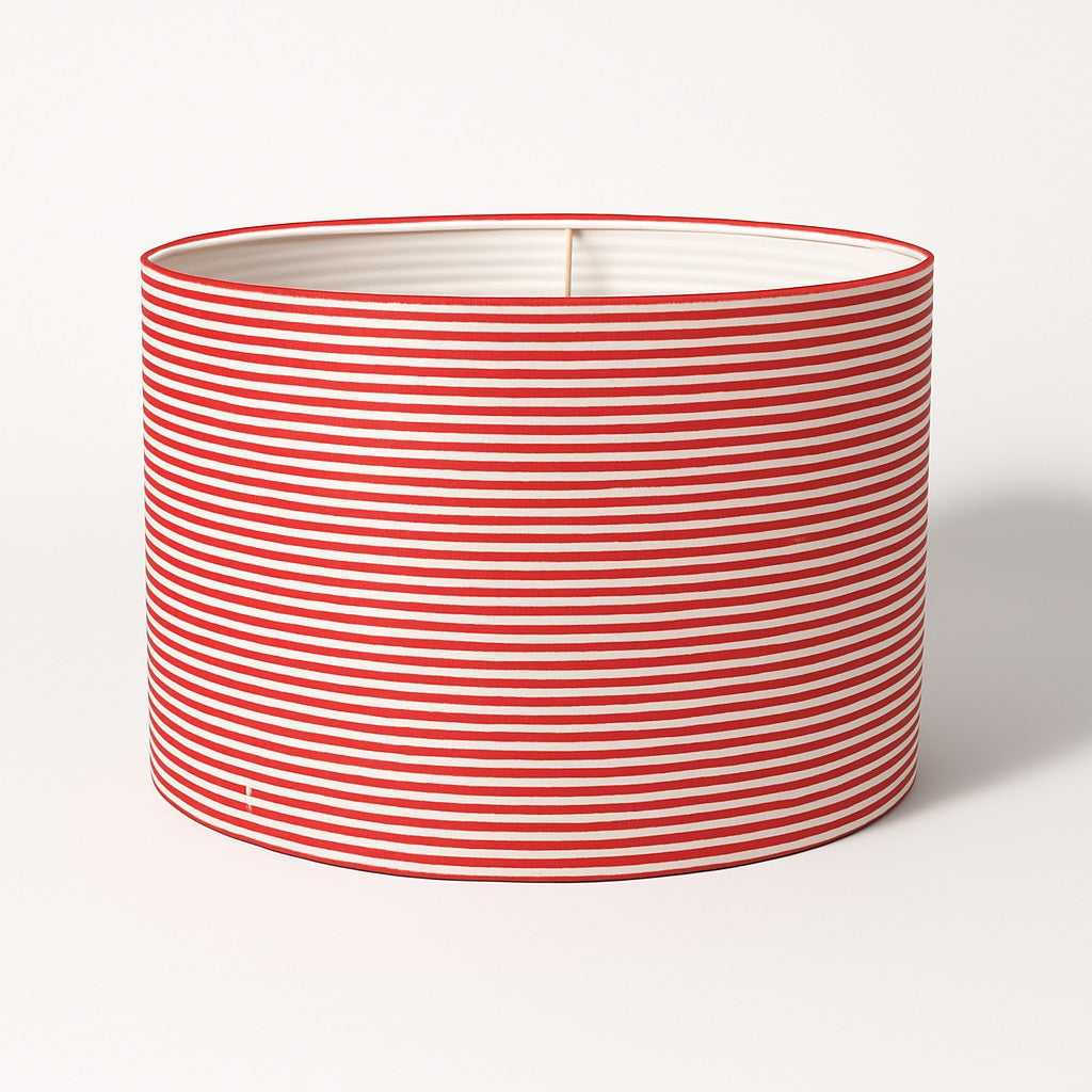 Abat-jour Tambour en tissu - Rayline