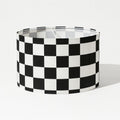 Abat-jour Tambour en tissu - Squares