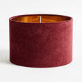 Abat-jour Tambour en velours - Aurubra