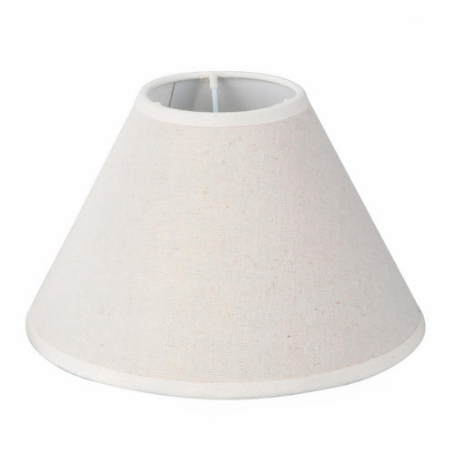 Abat-jour en coton et en lin beige – Avelune