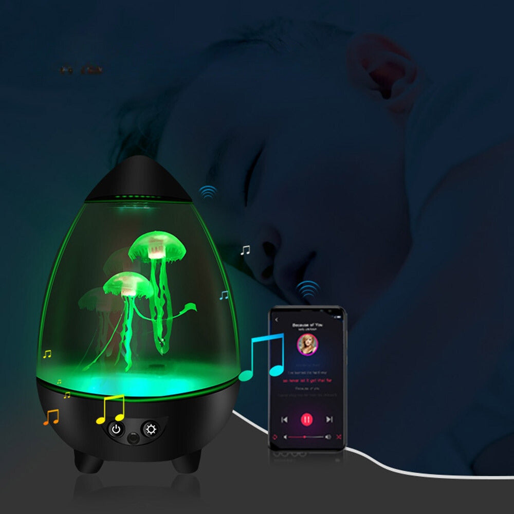 Lampe à Méduse Lilas Rosée - Une Note Singulière dans le Décor