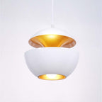 Arisha Suspension LED, Noir & Blanc, D 25/35CM - Neutralighting
