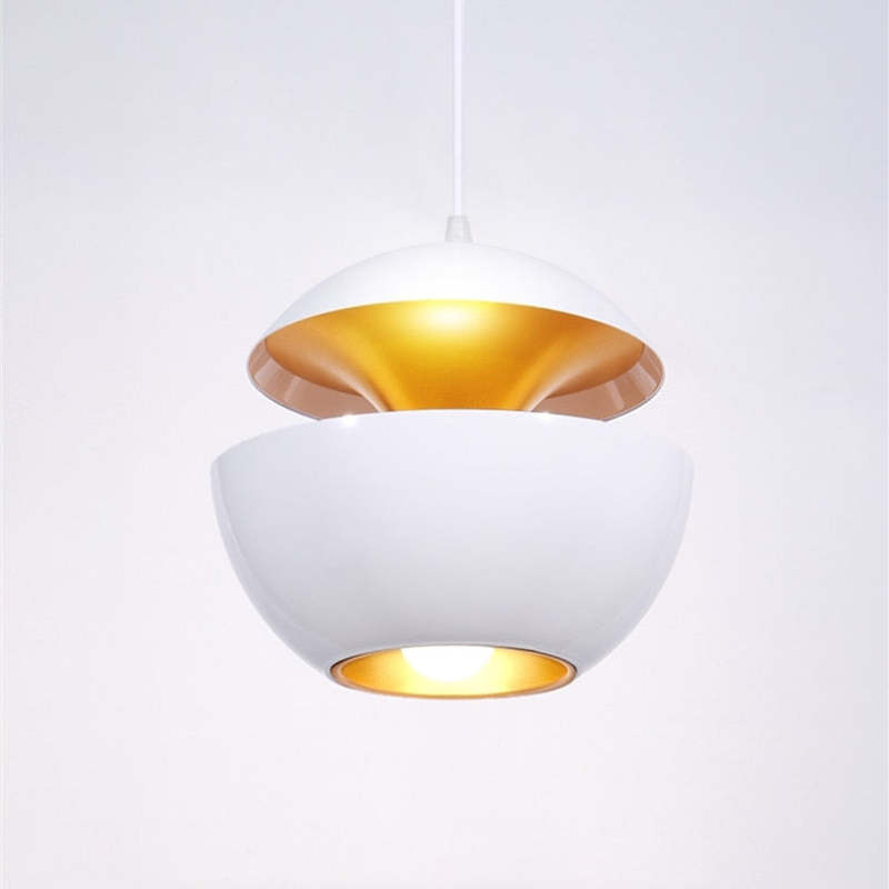 Arisha Suspension LED, Noir & Blanc, D 25/35CM - Neutralighting