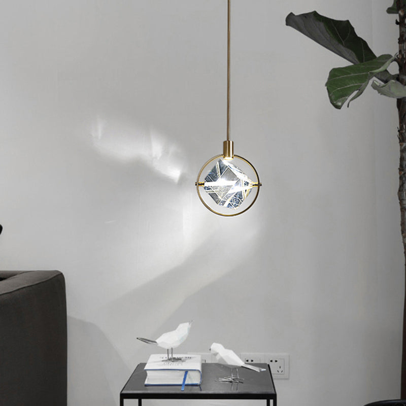 Kristy Suspension Luxe Moderne Métal/Cristal Salle à manger - Neutralighting