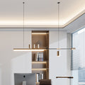 Ray Suspension Linéaire Moderne, Métal, Doré, Salon - Neutralighting
