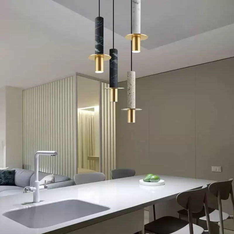 Valentina Luminaires Suspensions Marbre Moderne Design Italien Salle à Manger - Neutralighting