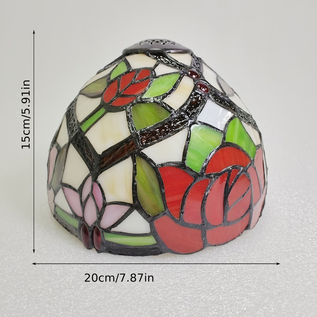 Abat-jour Éléonore Rose – vue 1