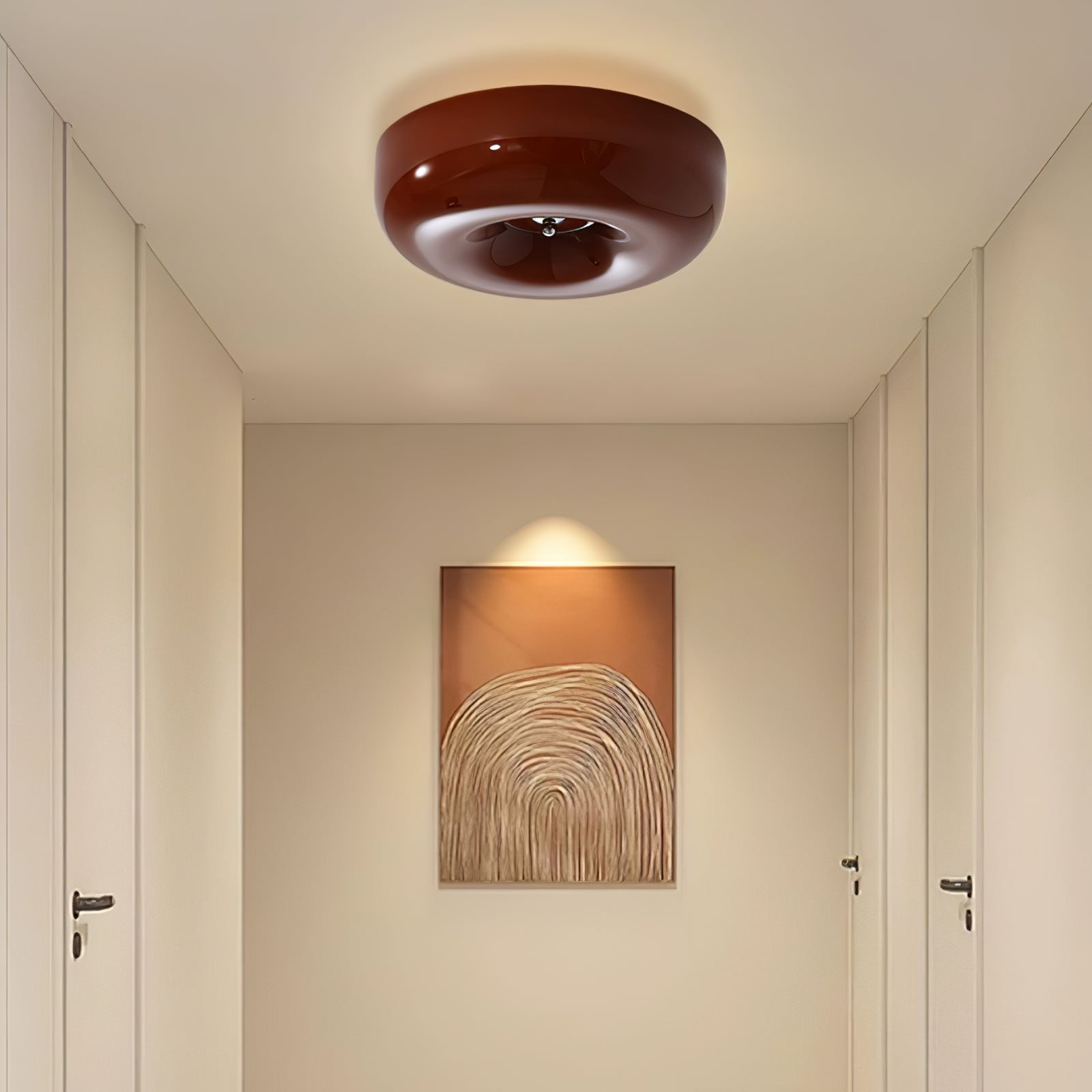 Afralia Plafonnier Moderne en Verre Tourbillonnant - 45