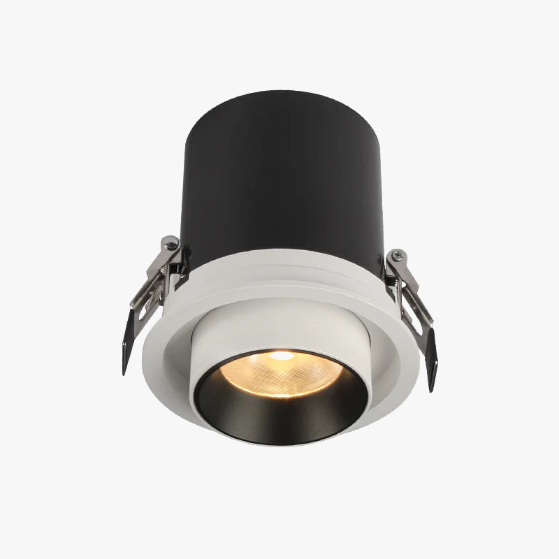 Spot LED rond extensible rotatif pliable encastré Nélia Alizé - Formes Arrondies & Harmonie Visuelle