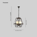 Silva Industriel LED Suspension Métal Salon/Bar - Neutralighting