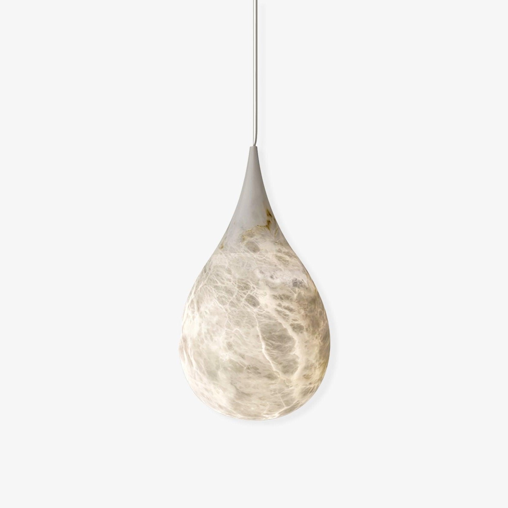 LustraLux Suspension Lampe Goutte de Pluie en Marbre - Neutralighting