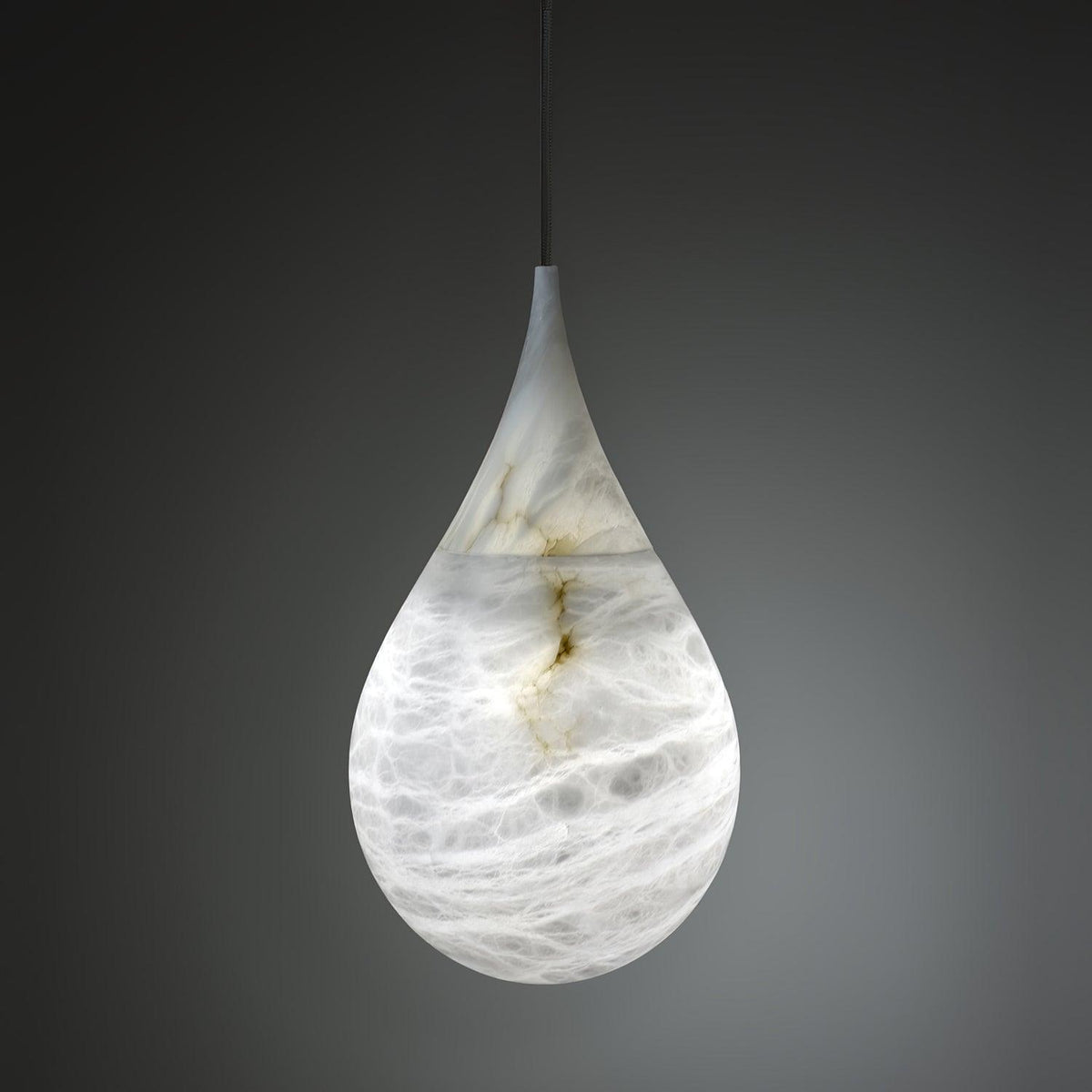 LustraLux Suspension Lampe Goutte de Pluie en Marbre - Neutralighting