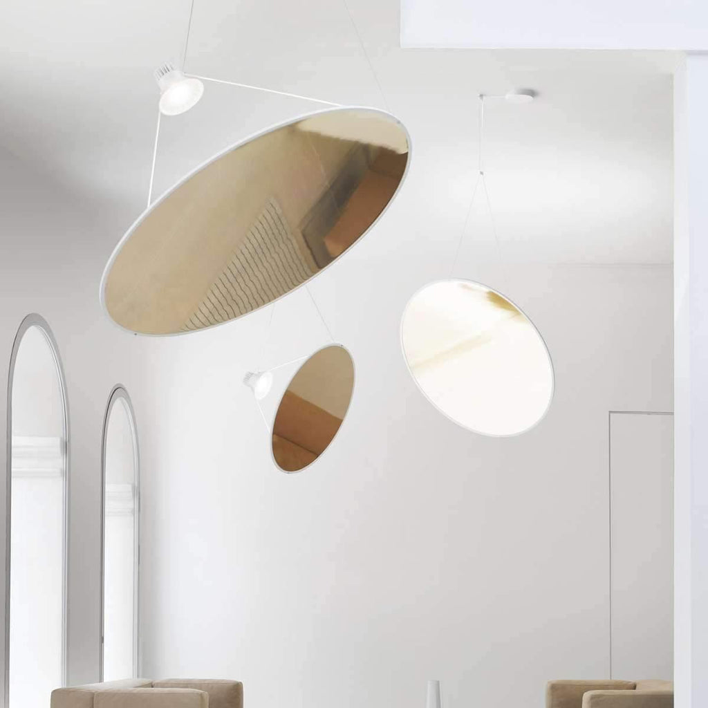 Aleris Suspension Minimaliste en Acier - Neutralighting