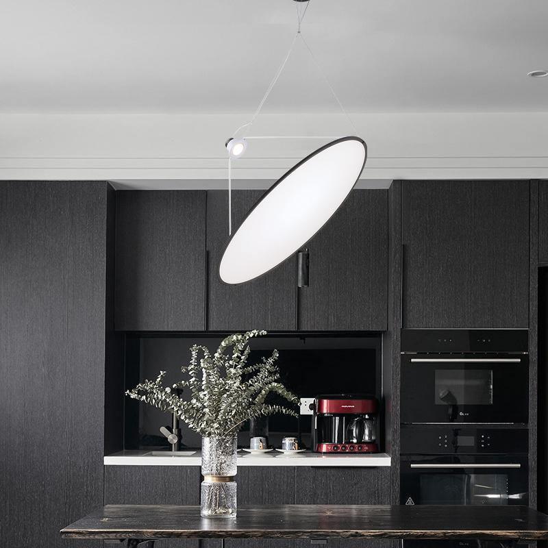 Aleris Suspension Minimaliste en Acier - Neutralighting