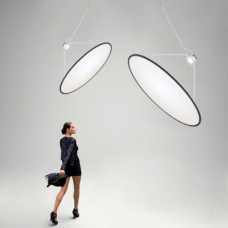 Aleris Suspension Minimaliste en Acier - Neutralighting