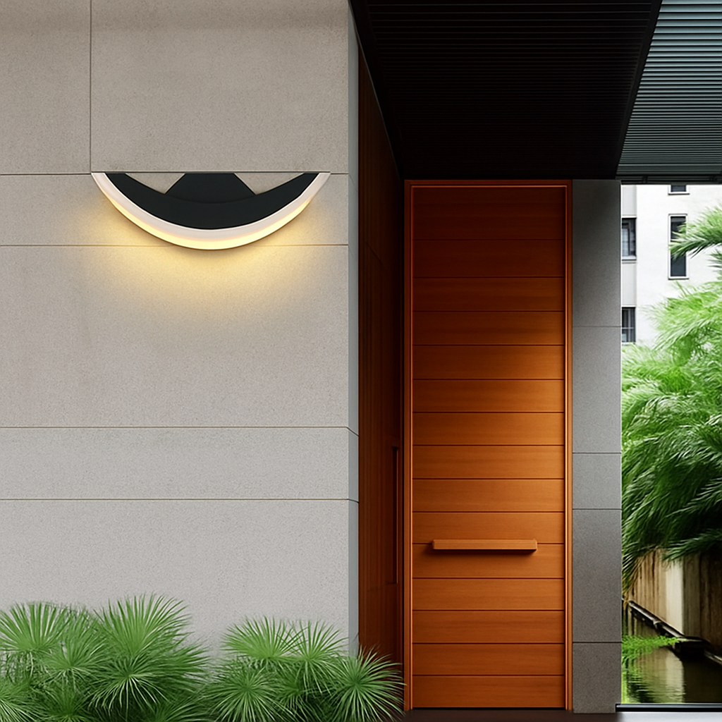 Applique murale — Extérieur arrondie à LED Garden